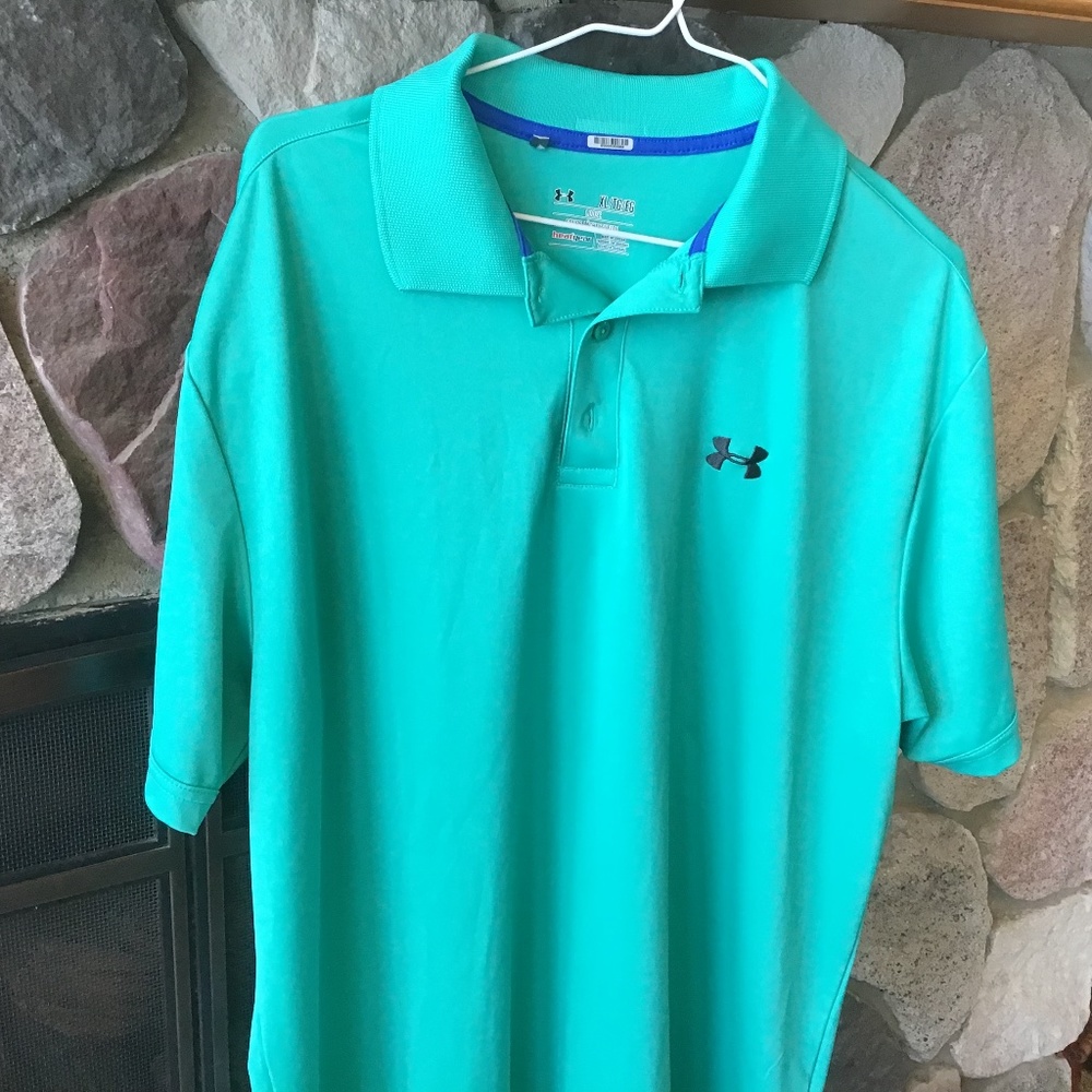Under armor golf polo shirt
